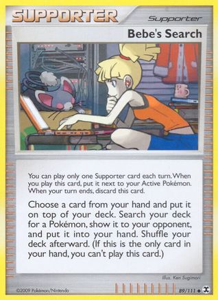 Image of Bebe's Search (89/111) [Platinum: Rising Rivals]