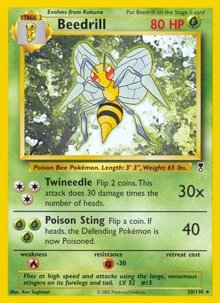 Image of Beedrill (20/110) [Legendary Collection]
