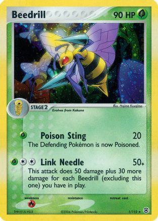 Image of Beedrill (1/112) [EX: FireRed & LeafGreen]