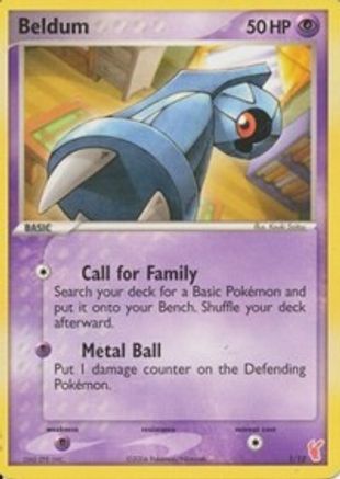 Image of Beldum (1/12) [EX: Trainer Kit 2 - Plusle]