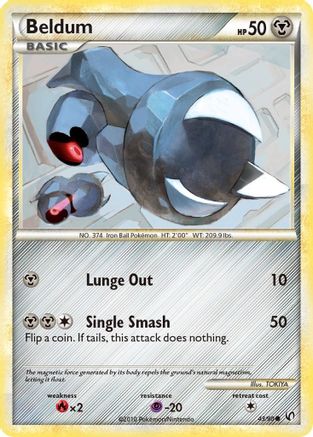 Image of Beldum (43/90) [HeartGold & SoulSilver: Undaunted]