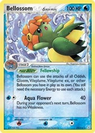 Image of Bellossom (19/110) (Delta Species) (Stamped) [EX: Holon Phantoms]