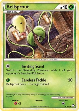 Image of Bellsprout (57/102) [HeartGold & SoulSilver: Triumphant]