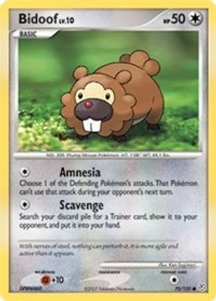 Image of Bidoof (70/130) [Diamond & Pearl: Base Set]