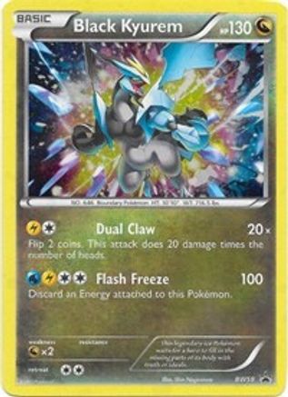 Image of Black Kyurem (BW58) [Black & White: Black Star Promos]