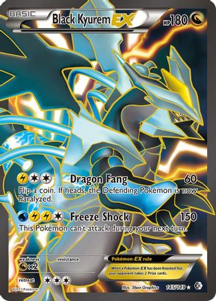 Image of Black Kyurem EX (145/149) [Black & White: Boundaries Crossed]