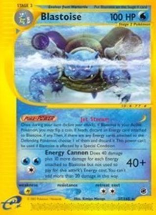 Image of Blastoise (37/165) [Expedition: Base Set]