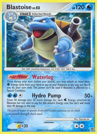 Image of Blastoise (2/132) [Diamond & Pearl: Secret Wonders]