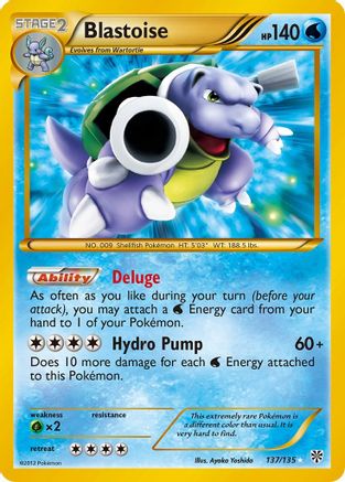 Image of Blastoise (137/135) [Black & White: Plasma Storm]