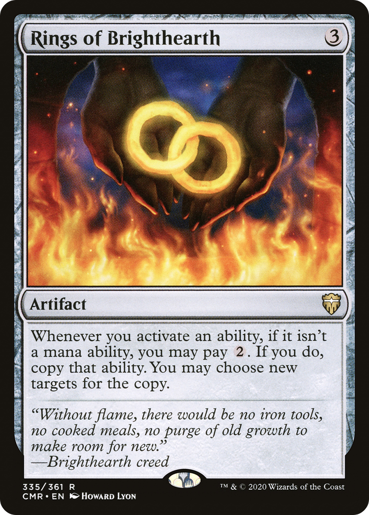 Image of Rings of Brighthearth [Commander Legends]
