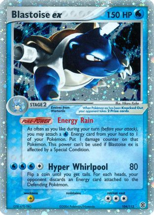 Image of Blastoise ex (104/112) [EX: FireRed & LeafGreen]