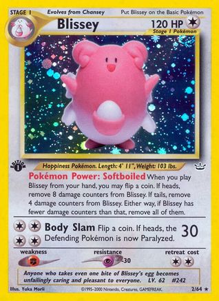 Image of Blissey (2/64) [Neo Revelation 1st Edition]
