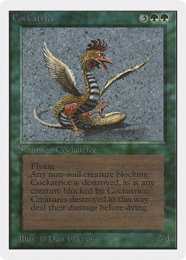 Image of Cockatrice [Unlimited Edition]