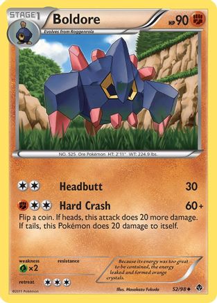 Image of Boldore (52/98) [Black & White: Emerging Powers]