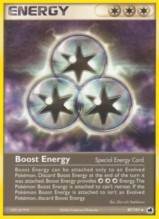 Image of Boost Energy (87/101) (Stamped) [EX: Dragon Frontiers]