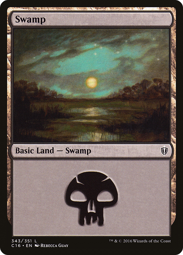 Image of Swamp (343) [Commander 2016]