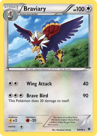 Image of Braviary (88/98) [Black & White: Emerging Powers]