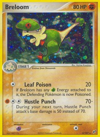 Image of Breloom (3/107) (Stamped) [EX: Deoxys]