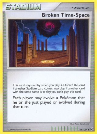 Image of Broken Time-Space (104/127) [Platinum: Base Set]