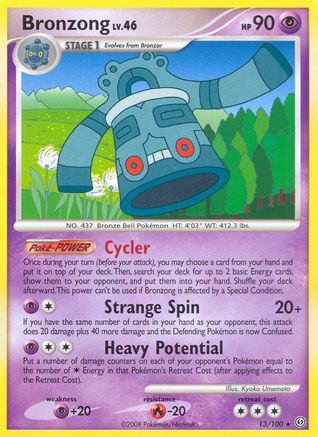 Image of Bronzong (13/100) [Diamond & Pearl: Stormfront]