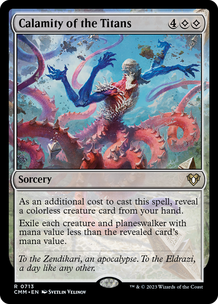 Image of Calamity of the Titans [Commander Masters]