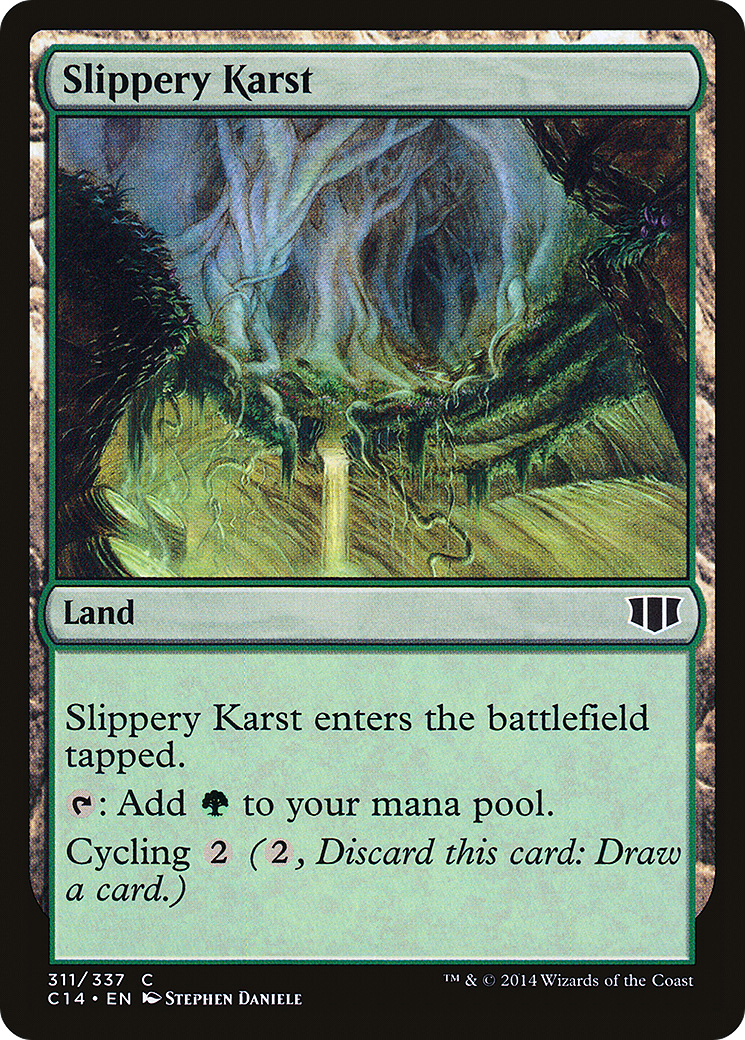 Image of Slippery Karst [Commander 2014]