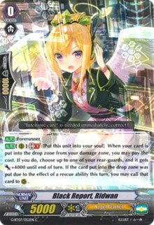 Image of Black Report, Ridwan (G-BT07/052EN) [Glorious Bravery of Radiant Sword]