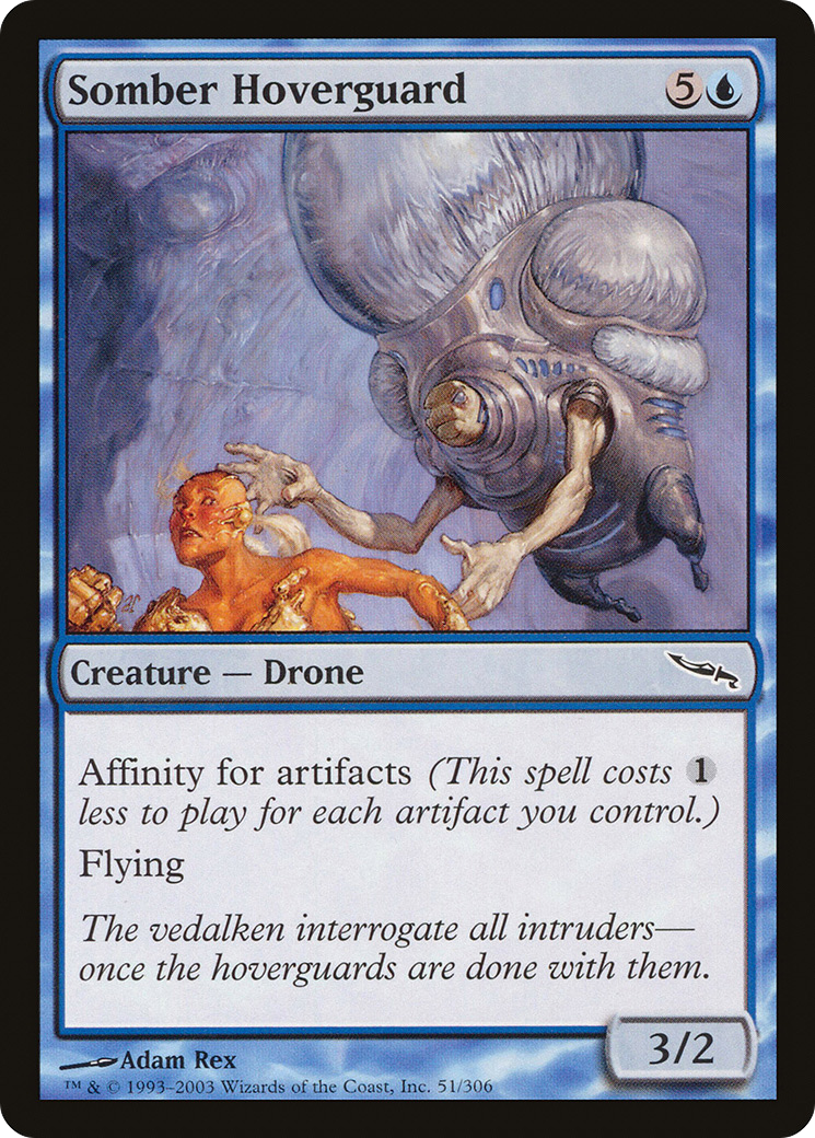 Image of Somber Hoverguard [Mirrodin]