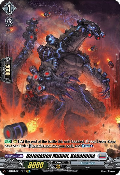 Image of Detonation Mutant, Bobalmine (D-BT01/SP18EN) [Genesis of the Five Greats]
