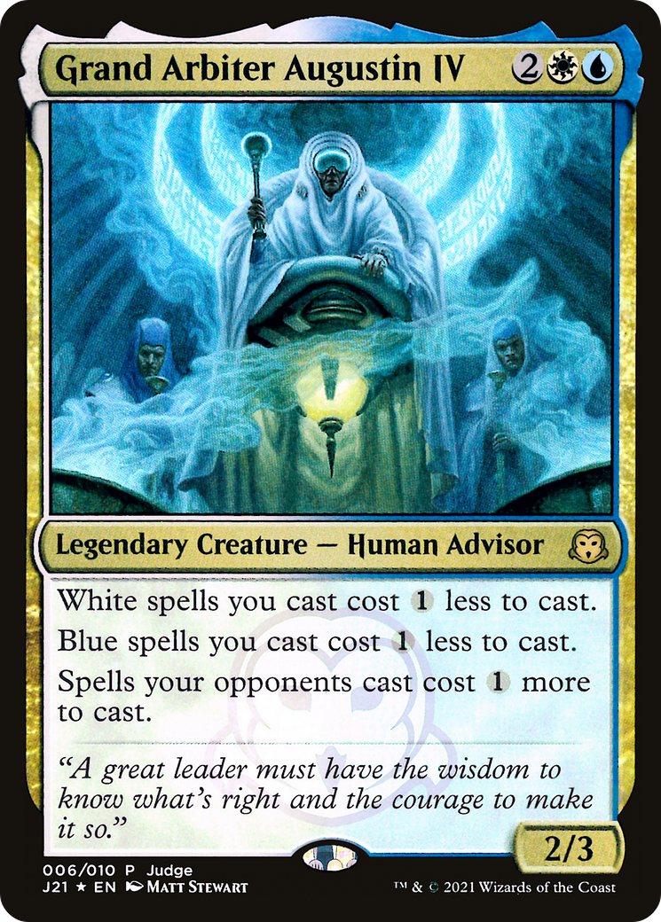 Image of Grand Arbiter Augustin IV [Judge Gift Cards 2021]