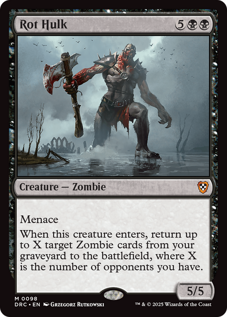 Image of Rot Hulk [Aetherdrift Commander]