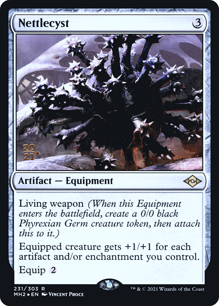 Image of Nettlecyst [Modern Horizons 2 Prerelease Promos]
