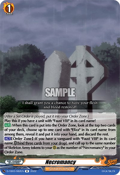 Image of Necromancy (D-TB03/082EN) [Shaman King]