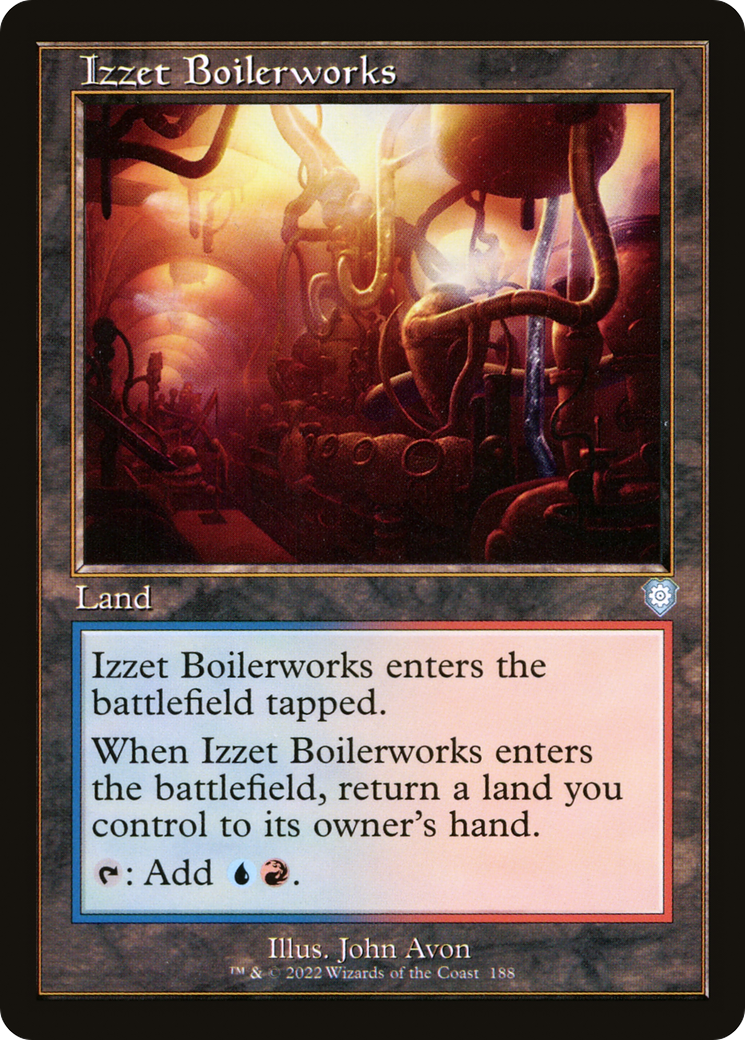 Image of Izzet Boilerworks (Retro) [The Brothers' War Commander]
