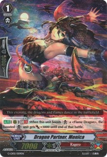 Image of Dragon Partner, Monica (RRR) (G-LD02/009EN) [G-Legend Deck Vol.2: The Overlord Blaze]