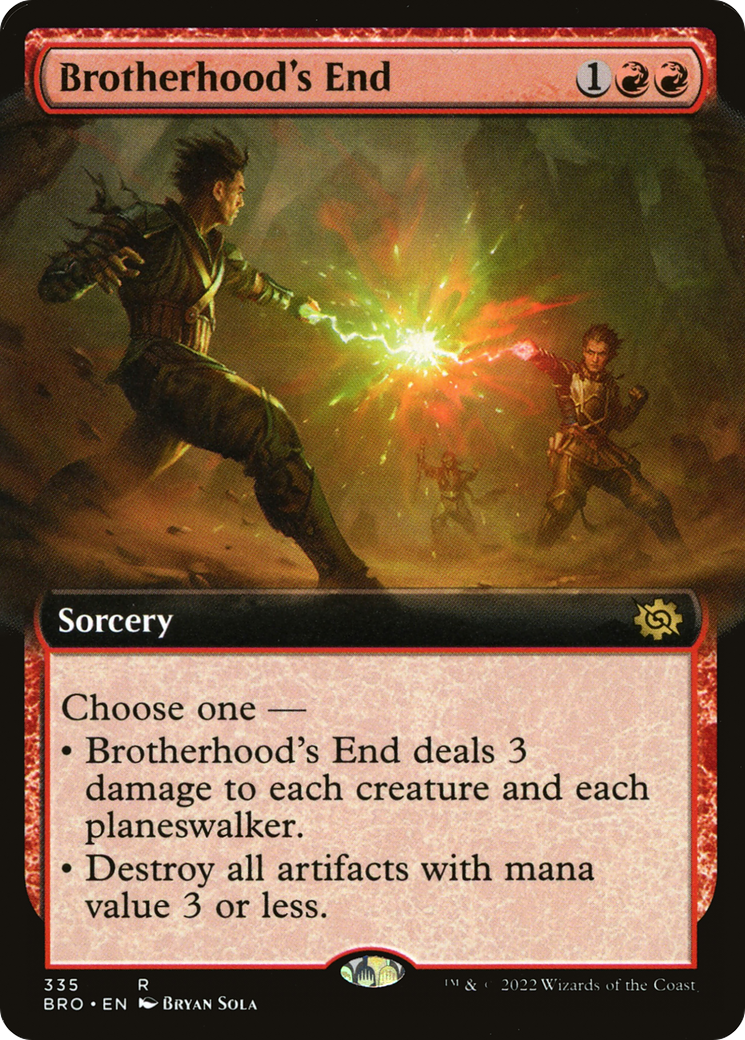 Image of Brotherhood's End (Extended Art) [The Brothers' War]
