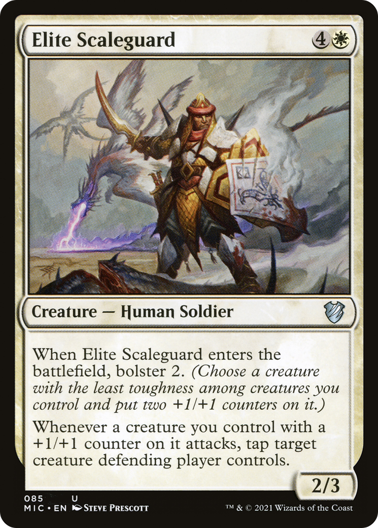 Image of Elite Scaleguard [Innistrad: Midnight Hunt Commander]