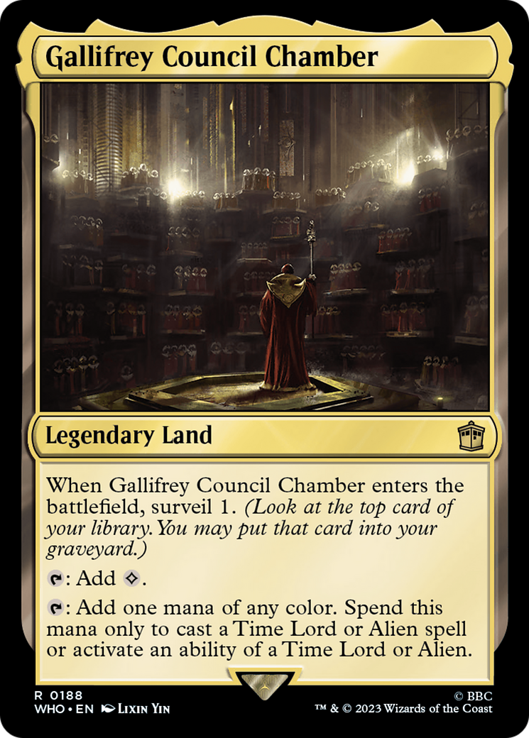 Image of Gallifrey Council Chamber [Doctor Who]