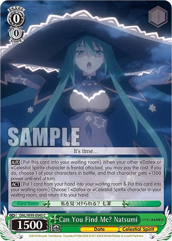 Image of Can You Find Me? Natsumi [Date A Live Vol.2]