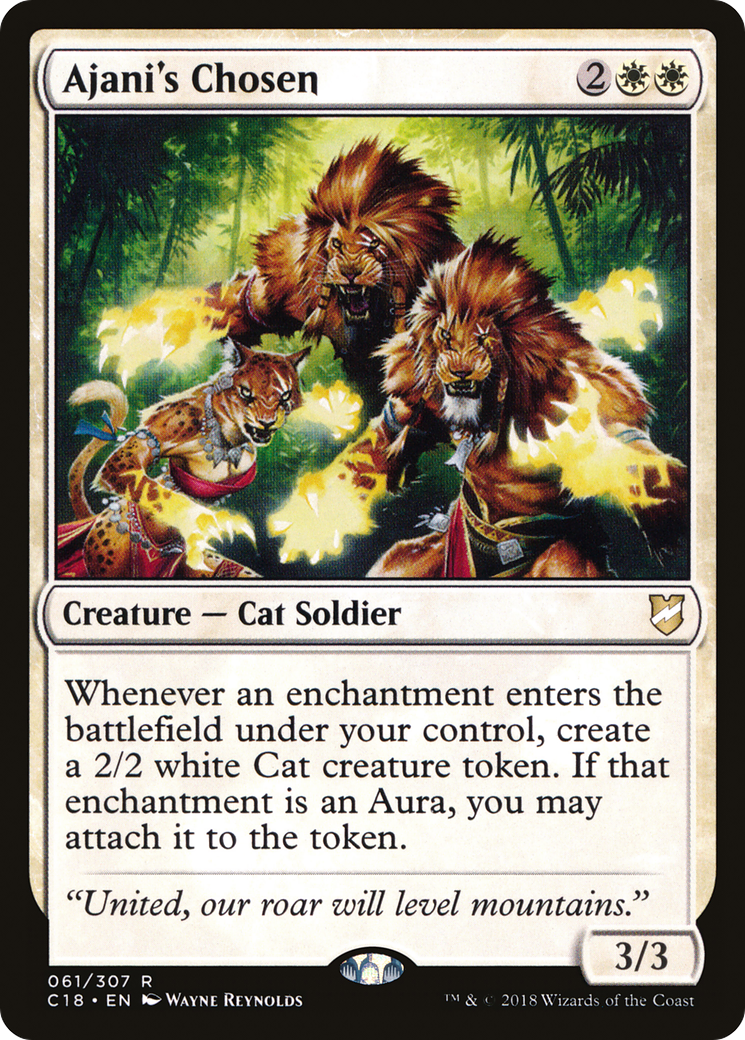 Image of Ajani's Chosen [Commander 2018]