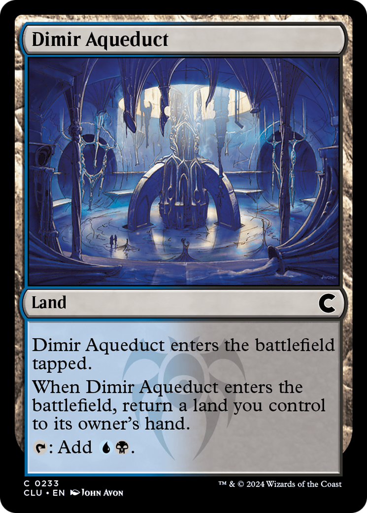 Image of Dimir Aqueduct [Ravnica: Clue Edition]