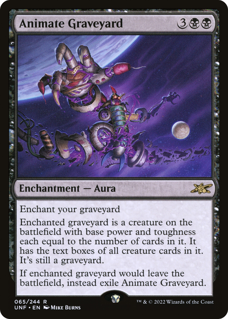 Image of Animate Graveyard [Unfinity]