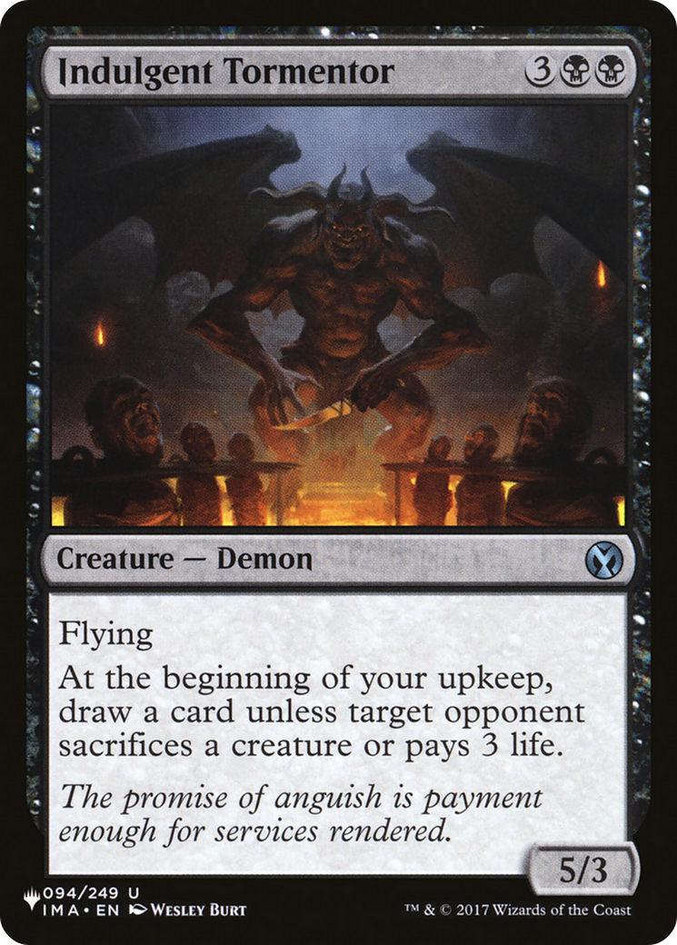 Image of Indulgent Tormentor [The List]