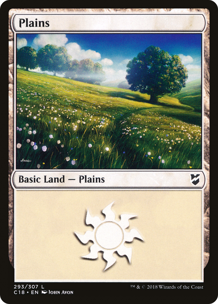 Image of Plains (293) [Commander 2018]