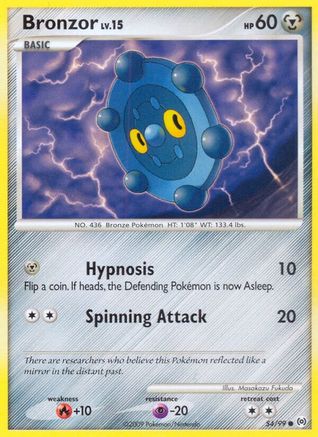 Image of Bronzor (54/99) [Platinum: Arceus]