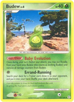 Image of Budew (43/130) [Diamond & Pearl: Base Set]