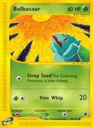 Image of Bulbasaur (95/165) [Expedition: Base Set]
