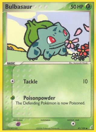 Image of Bulbasaur (45/100) (Stamped) [EX: Crystal Guardians]