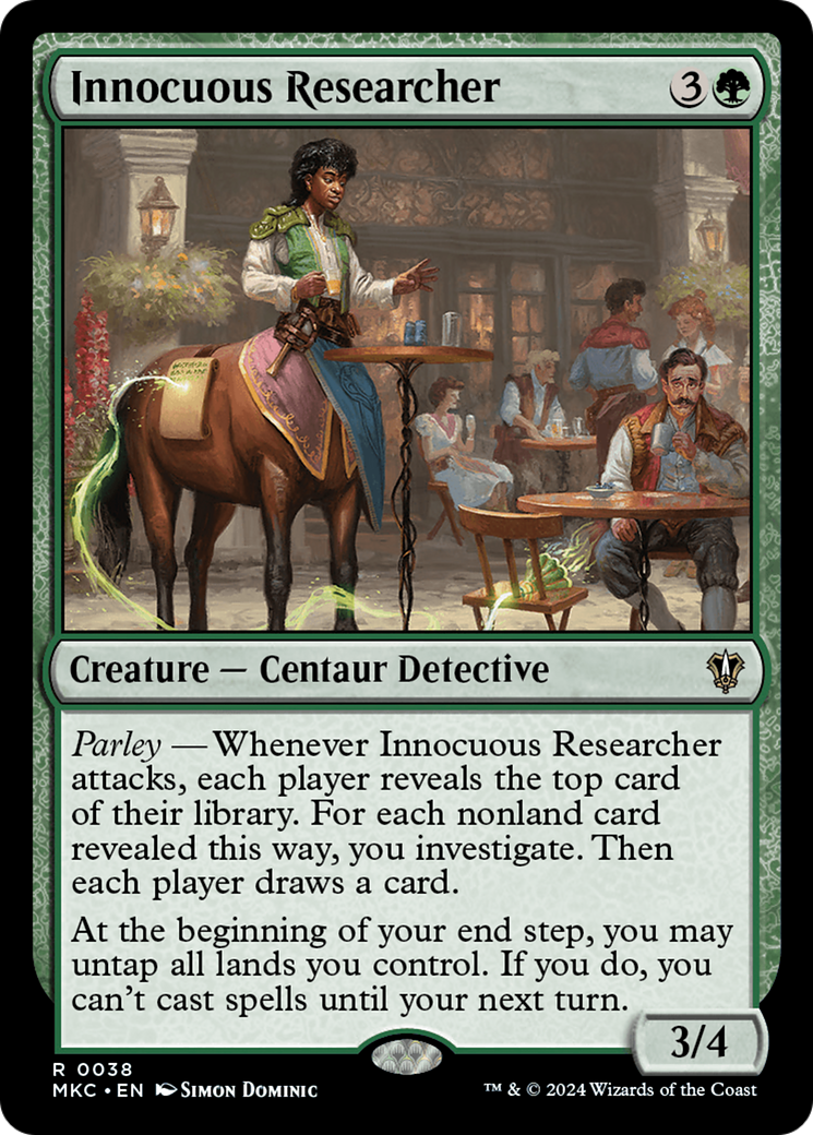 Image of Innocuous Researcher [Murders at Karlov Manor Commander]