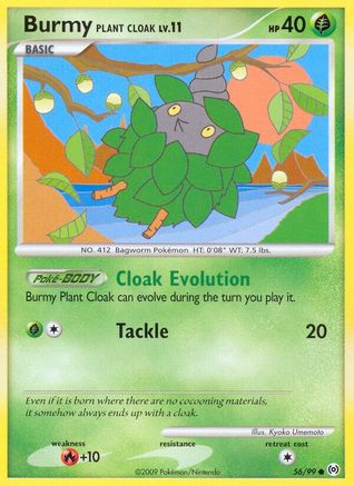 Image of Burmy Plant Cloak (56/99) [Platinum: Arceus]